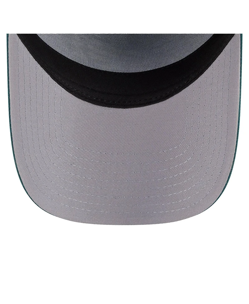New Era Men's Midnight Green Philadelphia Eagles A-Frame 59FORTY Fitted Hat