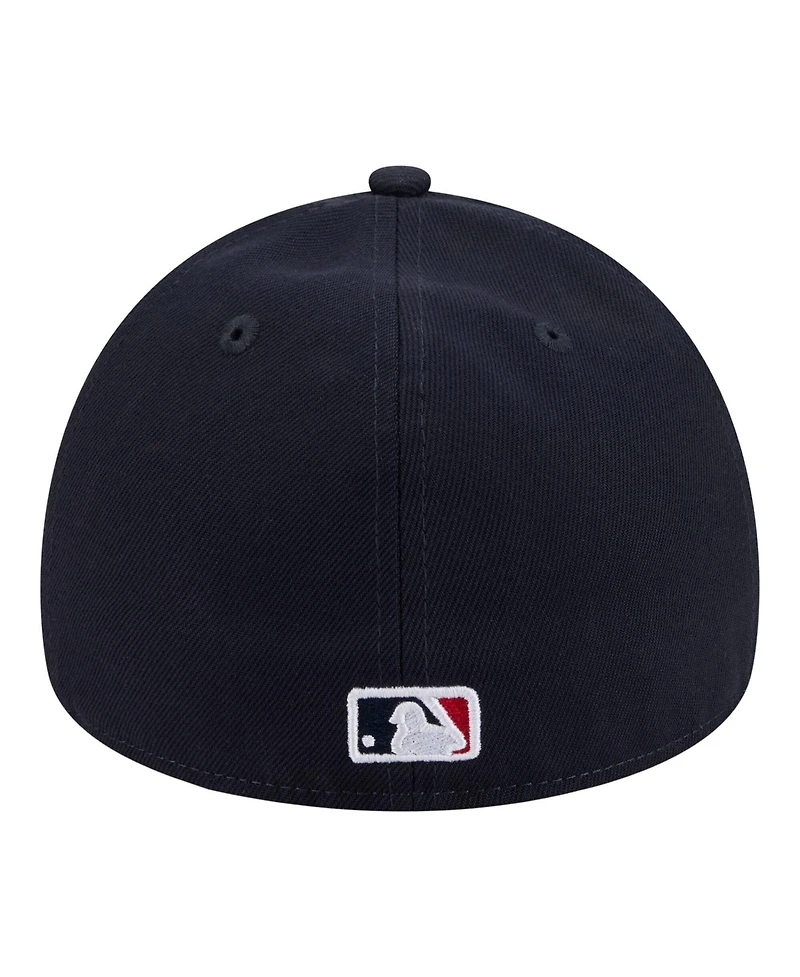 New Era Men's Navy Boston Red Sox A-Frame 59FORTY Fitted Hat