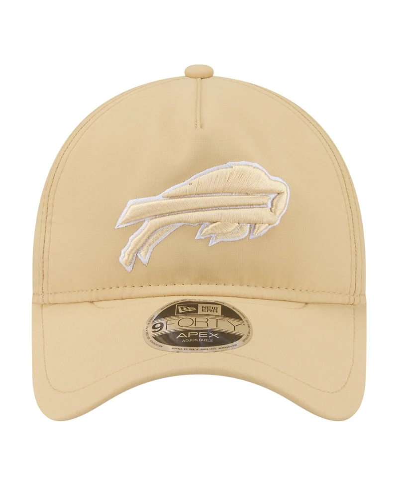New Era Men's Tan Buffalo Bills Apex 9FORTY Adjustable Hat