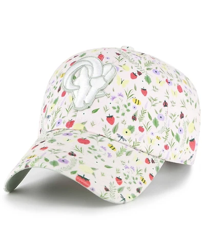 '47 Brand Women's Light Pink Los Angeles Rams Posey Clean Up Adjustable Hat