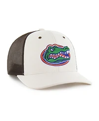 Carhartt x '47 Brand Men's Natural/Brown Florida Gators Undyed Trucker Adjustable Hat