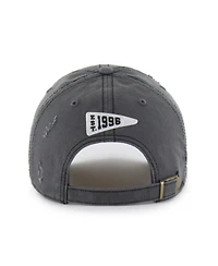'47 Brand Men's Charcoal Baltimore Ravens Seymoore Clean Up Adjustable Hat