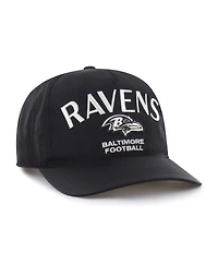 47 Brand Men's Black Baltimore Ravens Modernia Hitch Adjustable Hat