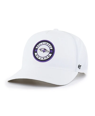 '47 Brand Men's White Baltimore Ravens Strand Adjustable Hitch Hat