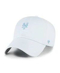 47 Brand Men's and Women's Light New York Mets Pastel Clean Up Adjustable Hat
