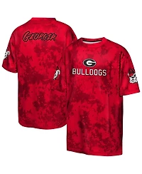Outerstuff Big Boys and Girls Red Georgia Bulldogs Off-Side Sublimated T-Shirt