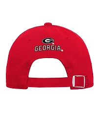 Outerstuff Big Boys and Girls Red/Black Georgia Bulldogs Dad Unstructured Adjustable Hat