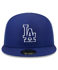 New Era Big Boys and Girls Royal Los Angeles Dodgers Batting Practice 59FIFTY Fitted Hat