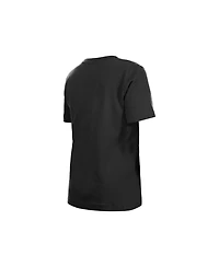 New Era Big Boys and Girls Black Texas Rangers Dia de los Muertos T-Shirt