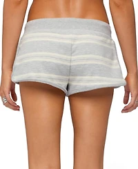 Edikted Women's Bryne Low-Rise Striped Pull-On Shorts, 2" Inseam