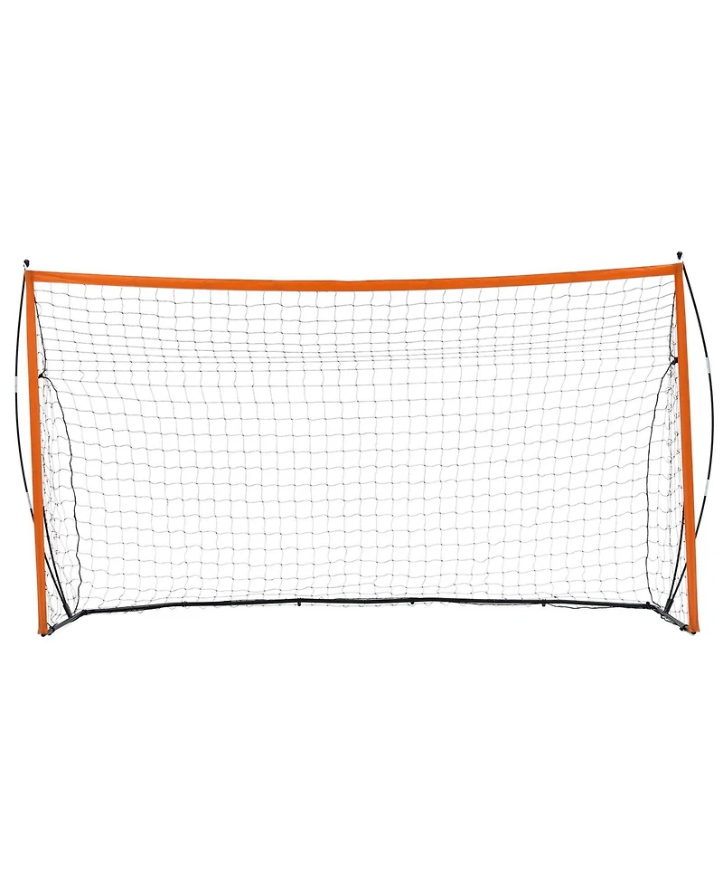 Sugift Portable Soccer Goal Net for Adults Kids Backyard Practice Steel Fiberglass with Carry Bag