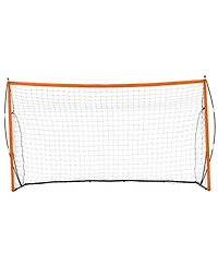 Sugift Portable Soccer Goal Net for Adults Kids Backyard Practice Steel Fiberglass with Carry Bag