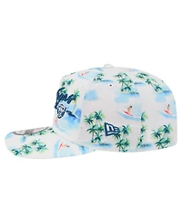 New Era Men's White Las Vegas Raiders Aloha 19TWENTY Adjustable Hat