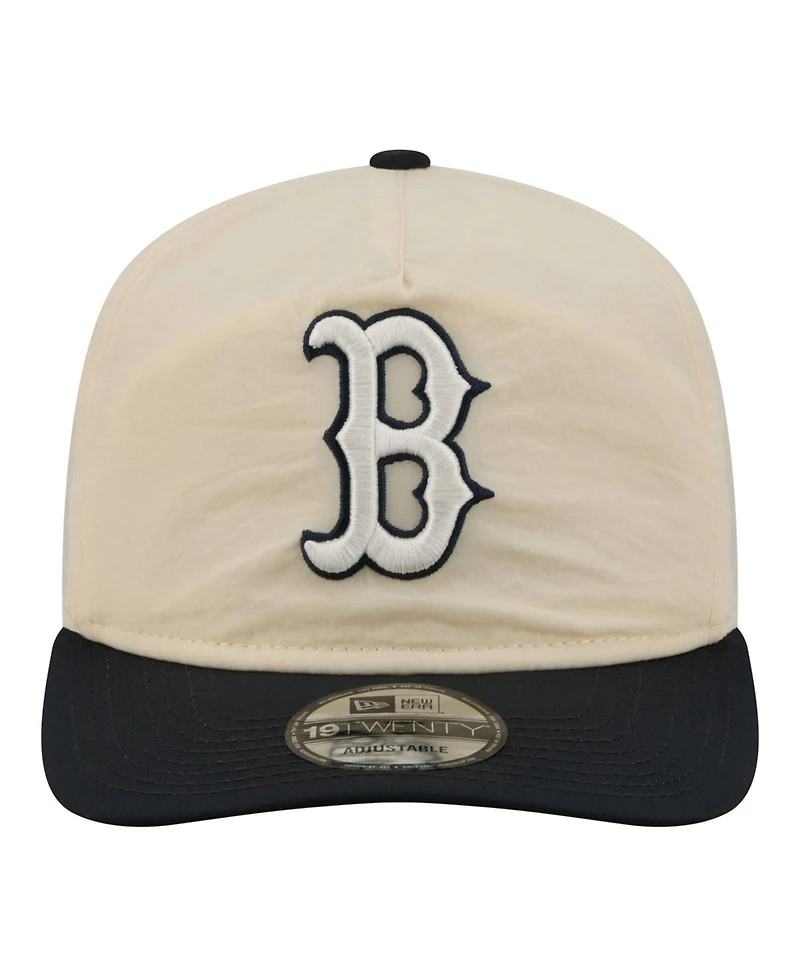 New Era Men's Cream/Navy Boston Red Sox Everyday 19TWENTY Adjustable Hat