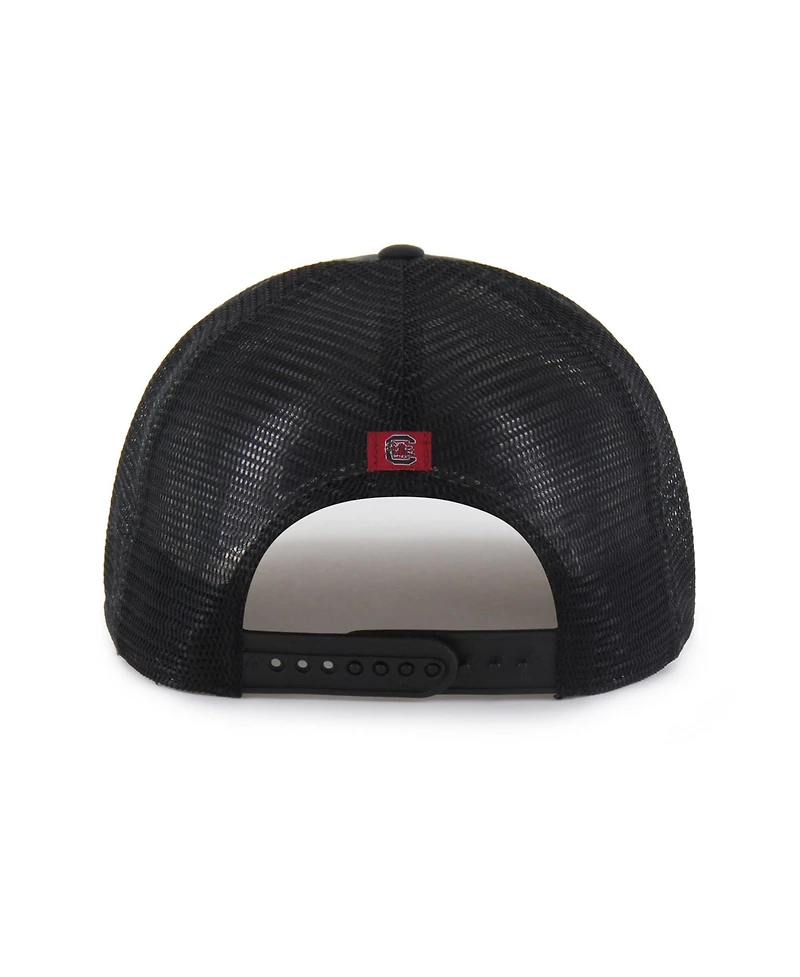 47 Brand Men's and Women's Black South Carolina Gamecocks brr° Condor Mesh Hitch Adjustable Hat