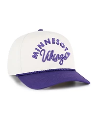 47 Brand Women's Natural Minnesota Vikings Rope Script Hitch Adjustable Hat