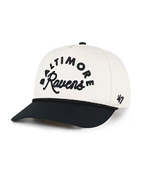 47 Brand Women's Natural Baltimore Ravens Rope Script Hitch Adjustable Hat