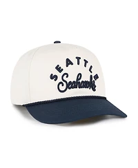 47 Brand Women's Natural Seattle Seahawks Rope Script Hitch Adjustable Hat