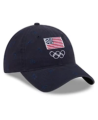 New Era Men's Navy Team Usa Pictogram 9TWENTY Adjustable Hat