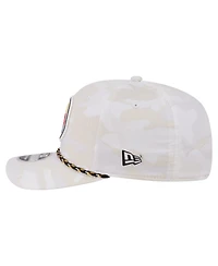 New Era Men's White Pittsburgh Steelers Camo Rope 9SEVENTY Adjustable Hat
