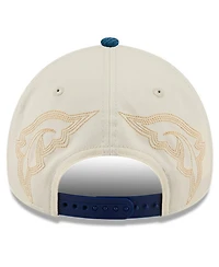 New Era Men's Stone Texas Rangers Western Stitch 9FORTY A-Frame Adjustable Hat
