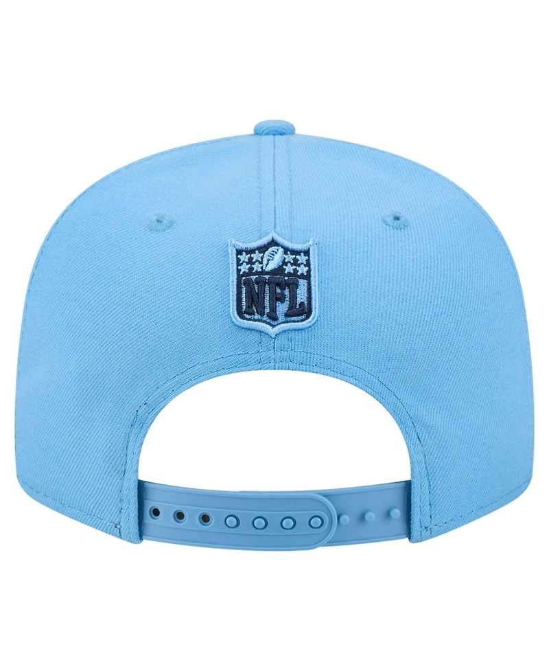 New Era Men's /Light Blue Tennessee Titans 9FIFTY Snapback Hat