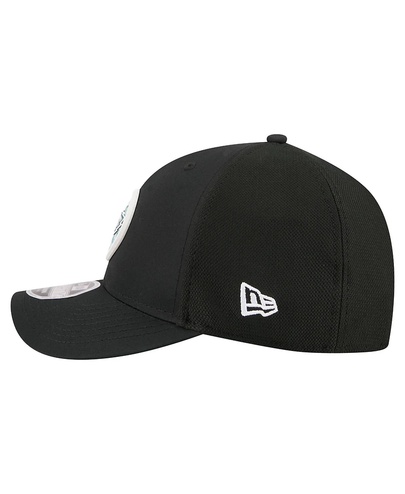 New Era Men's Black Philadelphia Eagles Floral 9FORTY M-Crown Trucker Adjustable Hat