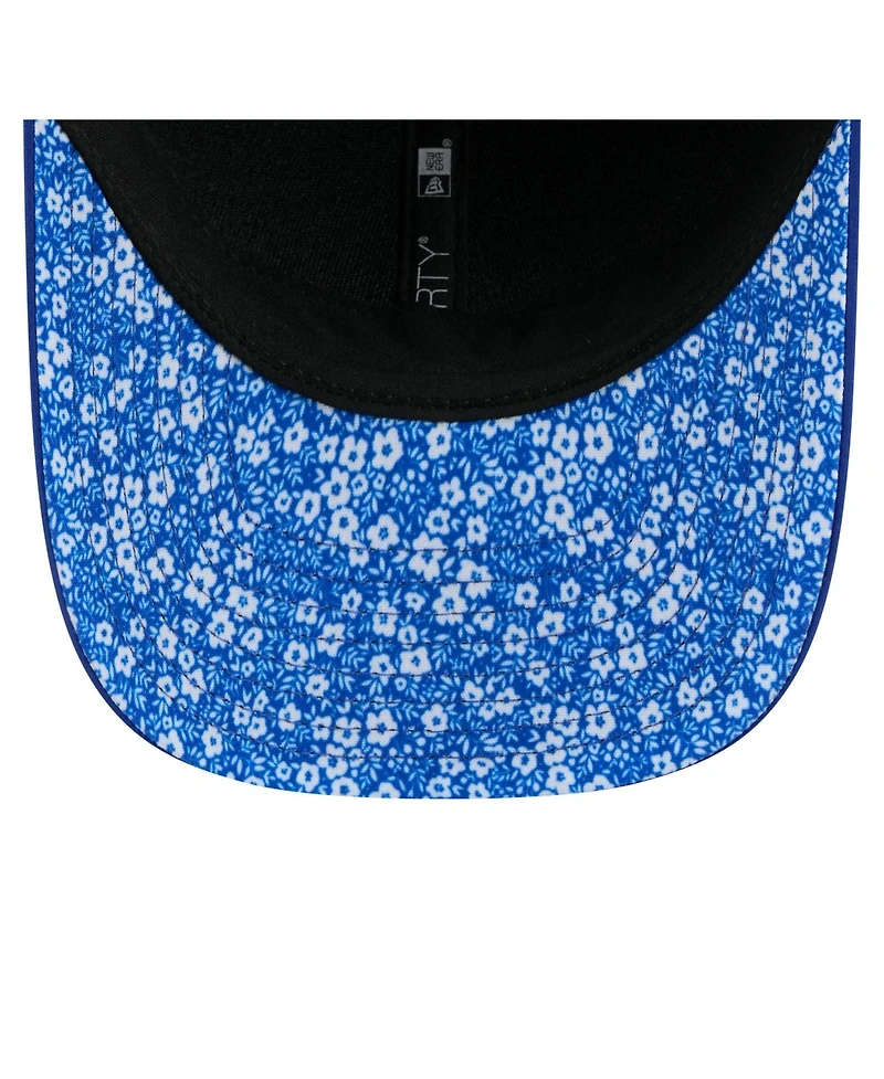 New Era Men's Royal Buffalo Bills Floral 9FORTY M-Crown Trucker Adjustable Hat