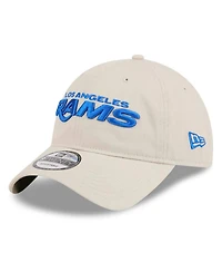 New Era Men's Bone Los Angeles Rams 9TWENTY Adjustable Hat