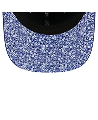 New Era Men's Royal Los Angeles Dodgers Floral Patch 9SEVENTY Adjustable Hat