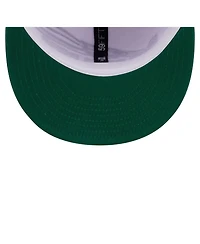 New Era Men's White/Midnight Green Philadelphia Eagles Retro Swoop 59FIFTY Fitted Hat
