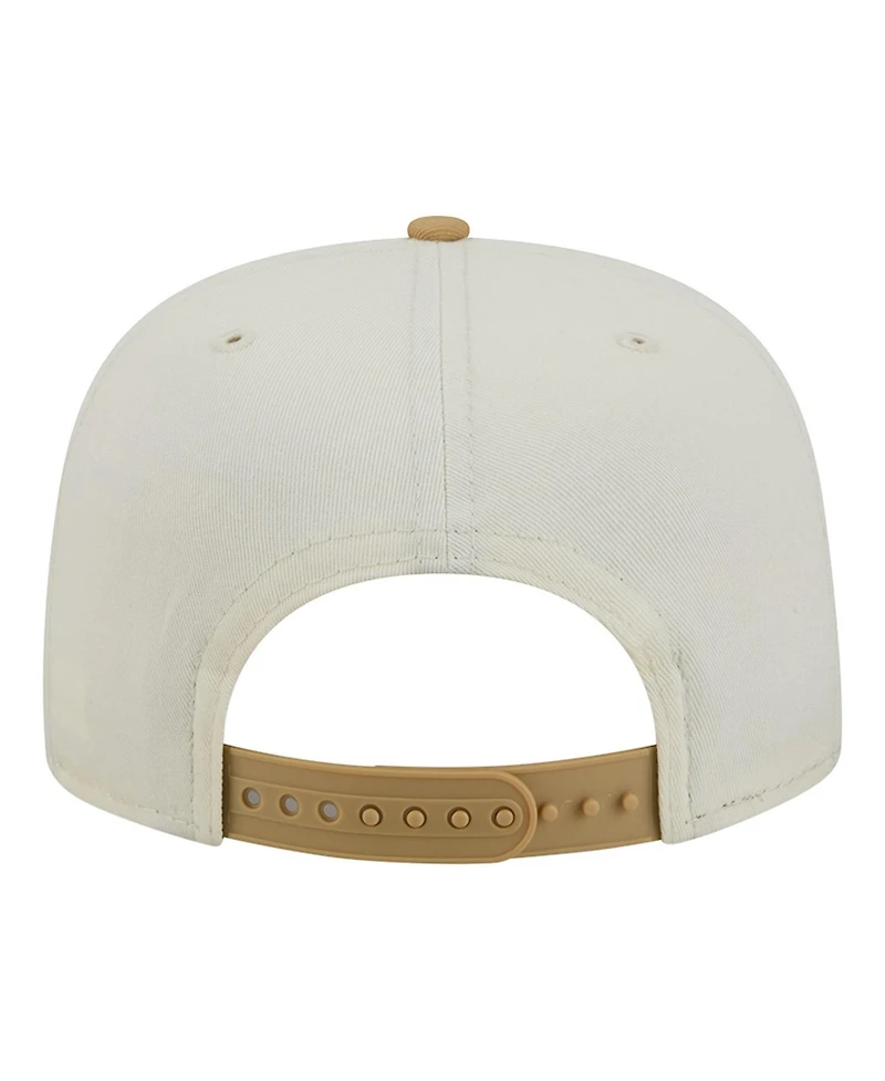 New Era Men's Cream San Francisco Giants Club 9FIFTY A-Frame Snapback Hat