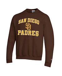 Champion Men's Brown San Diego Padres Heart Soul Power blend Sweatshirt