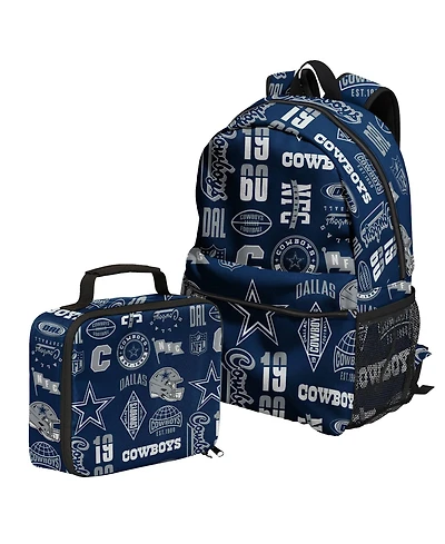 Outerstuff Dallas Cowboys Backpack and Lunchbox Set