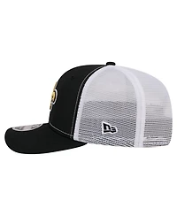 New Era Men's Black New Orleans Saints 9SEVENTY Trucker Adjustable Hat