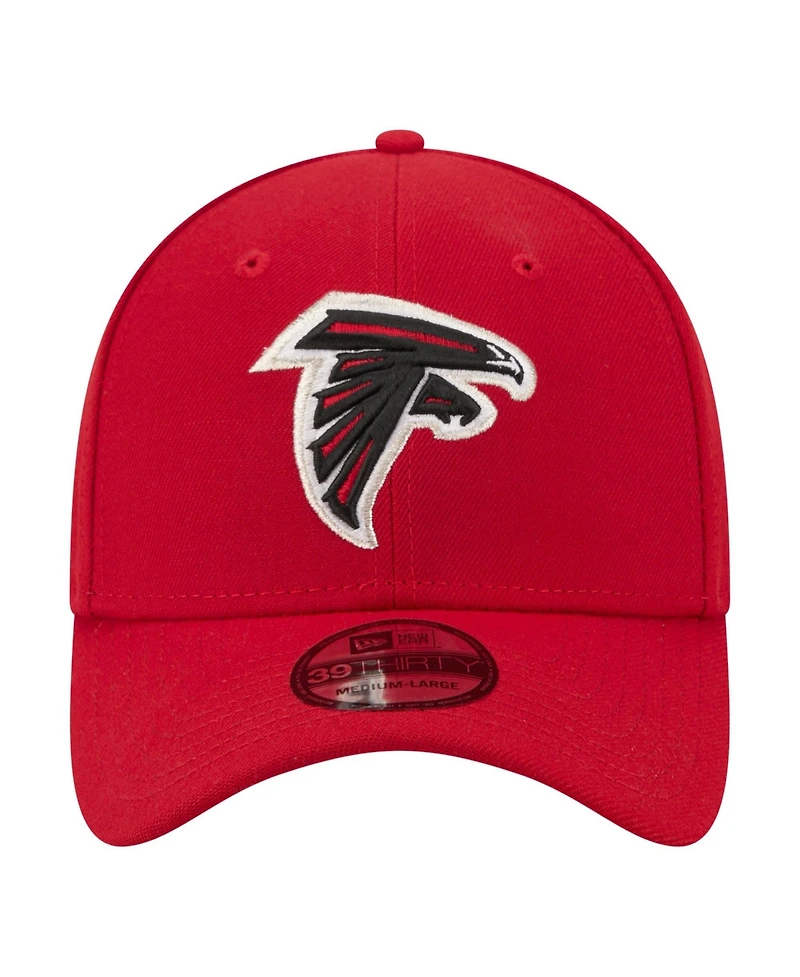 New Era Men's Red Atlanta Falcons Core Team 39THIRTY Flex Hat