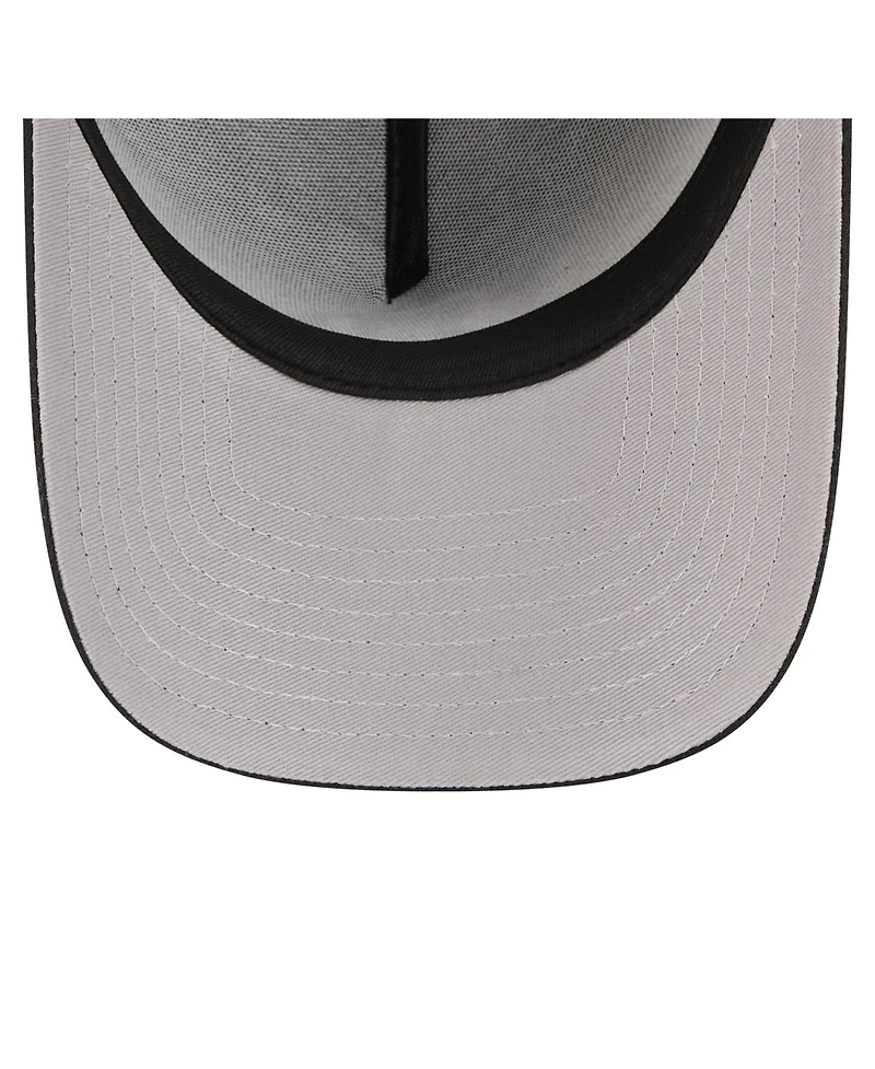 New Era Men's Black San Diego Padres A-Frame 59FORTY Fitted Hat