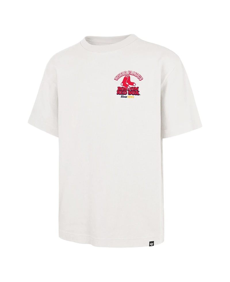 47 Brand Men's Cream Boston Red Sox Glizzy T-Shirt