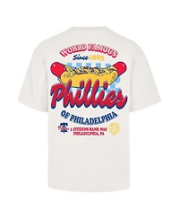 47 Brand Men's Cream Philadelphia Phillies Glizzy T-Shirt