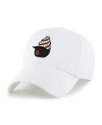 '47 Brand Preschool White San Francisco Giants Ice Cream Helmet Clean Up Adjustable Hat