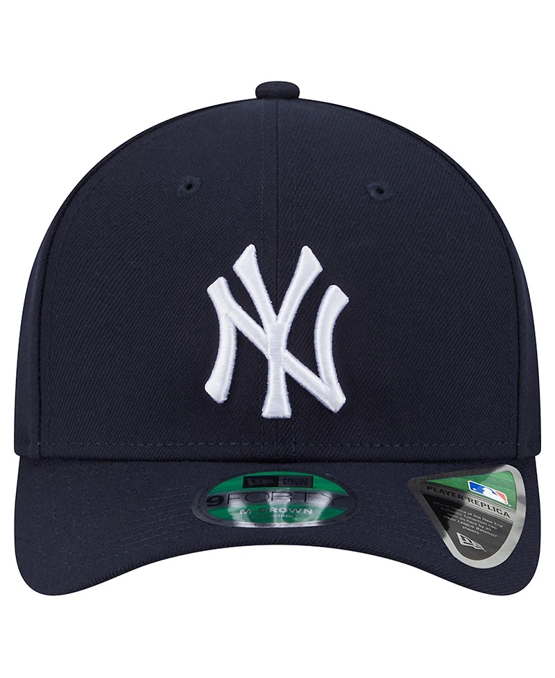 New Era Men's Navy New York Yankees 2026 Old-Timers' Day Player Replica 9FORTY M-Crown Adjustable Hat
