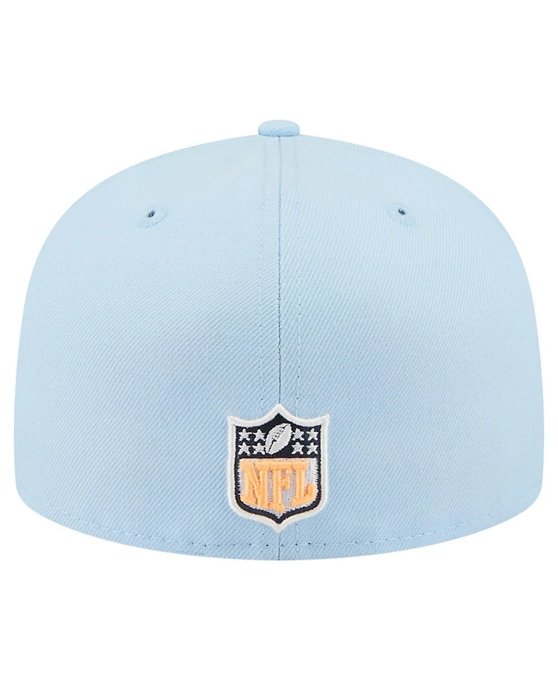 New Era Men's Coastal Blue Buffalo Bills 59FIFTY Fitted Hat