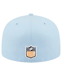 New Era Men's Coastal Blue Buffalo Bills 59FIFTY Fitted Hat