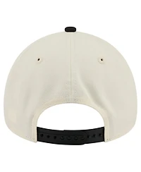 New Era Men's Cream Atlanta Braves Stadium Chrome 9FORTY A-Frame Adjustable Hat