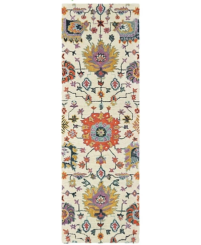 Oriental Weavers Zahra 75502 2'6"x8' Runner Area Rug