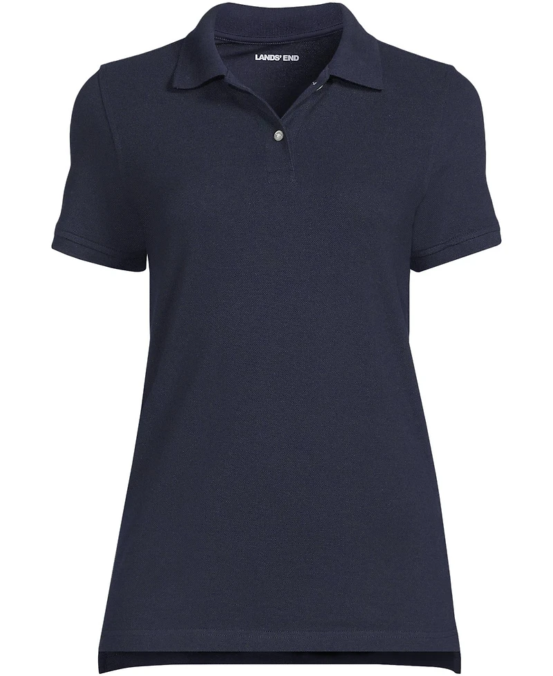 Lands' End Women's Short Sleeve Mesh Polo Shirt