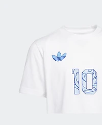 Adidas Big Boys and Girls Lionel Messi White Argentina National Team 2026 Away Jersey Hook Name Number T-Shirt