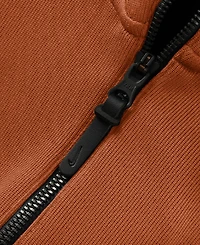 Nike Men's Texas Orange Longhorns Coaches Premium Dri-fit Quarter-Zip Hoodie