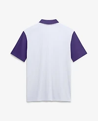 Nike Men's White Lsu Tigers Legacy Vapor Logo Dri-fit Polo Shirt