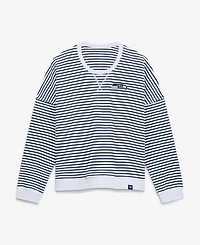 Fanatics Women's Seattle Seahawks Striped Oversized Sweatshirt
